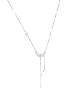 سلسله هلال ونجمه – Crescent & star necklace