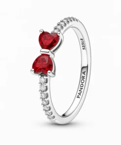 خاتم بنادورا فيونكه أحمر – Panadora red bow ring