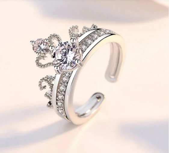 خاتم السوليتير – Solitaire ring - الصورة 3