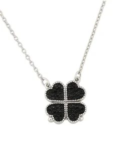 سلسله مغناطيس قلوب أسود – Black hearts magnetic necklace